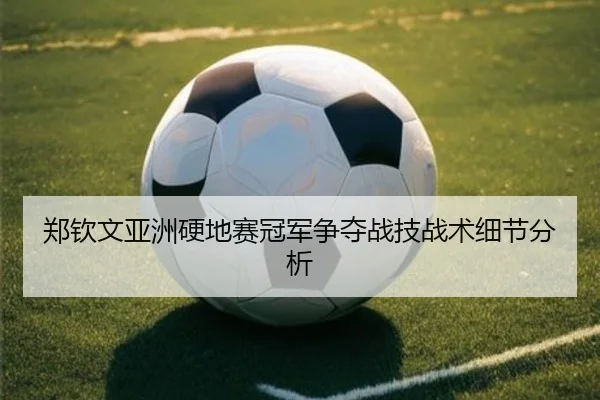 郑钦文亚洲硬地赛冠军争夺战技战术细节分析